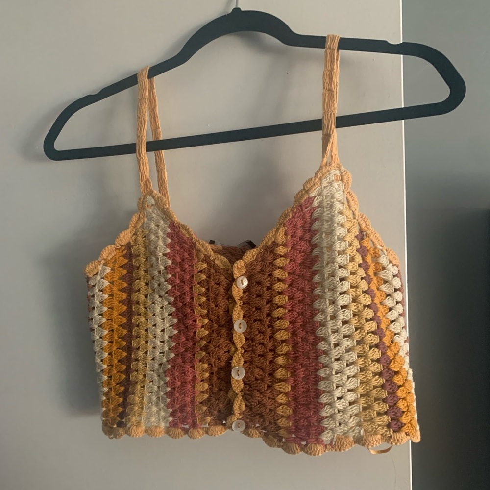 Crochet tank top